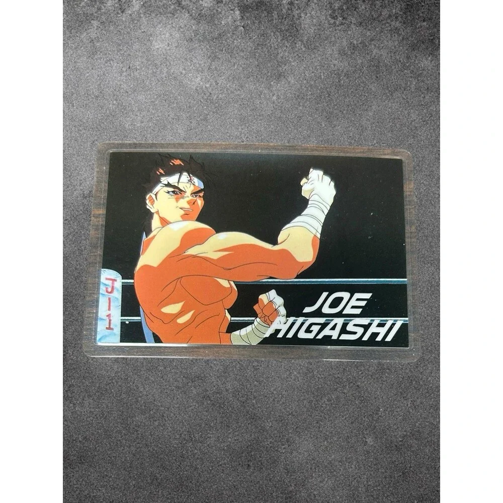 Joe Higashi Vintage Laminated Card J-11 Fatal Fury SNK Anime 1990s Rare